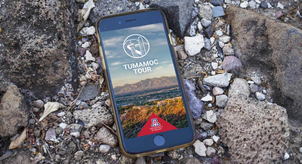 tumamoca app screen on iphone